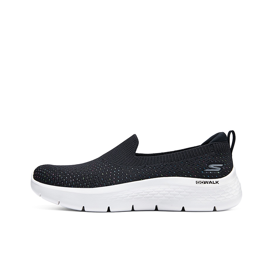 Skechers Go Walk Fle Mesh, Tex - Men'S Shoes Black And White 评论和价格