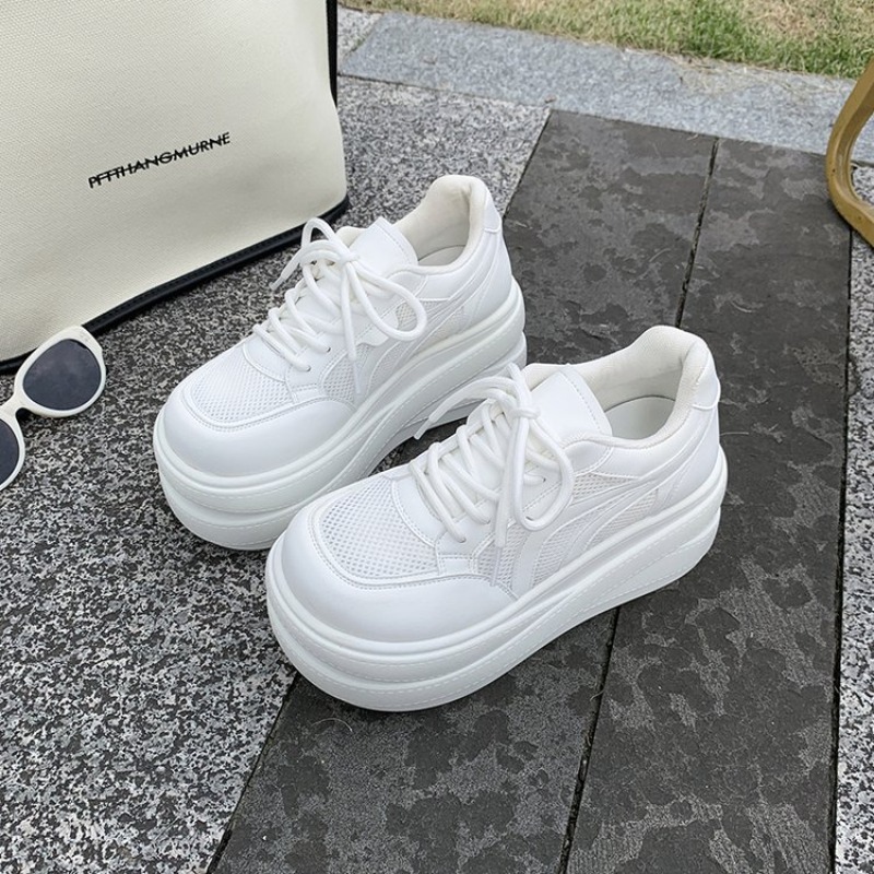 Women Mesh Platform Sneakers L - Mesh Trainer Breathable 评论和价格