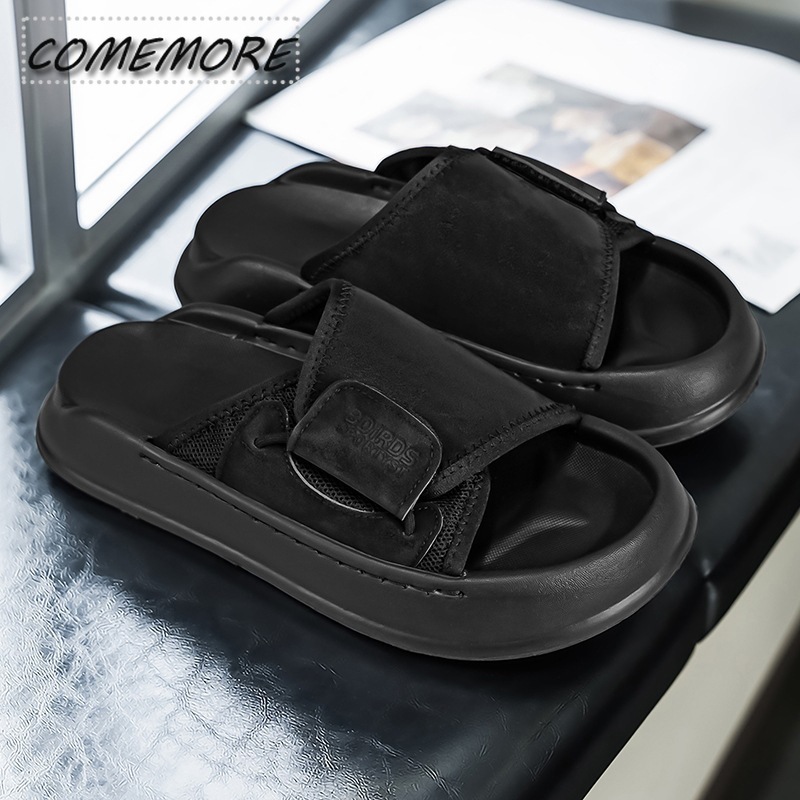 Comemore Men's Thick-Soled Ind - Men Shoes Velcro 评论和价格
