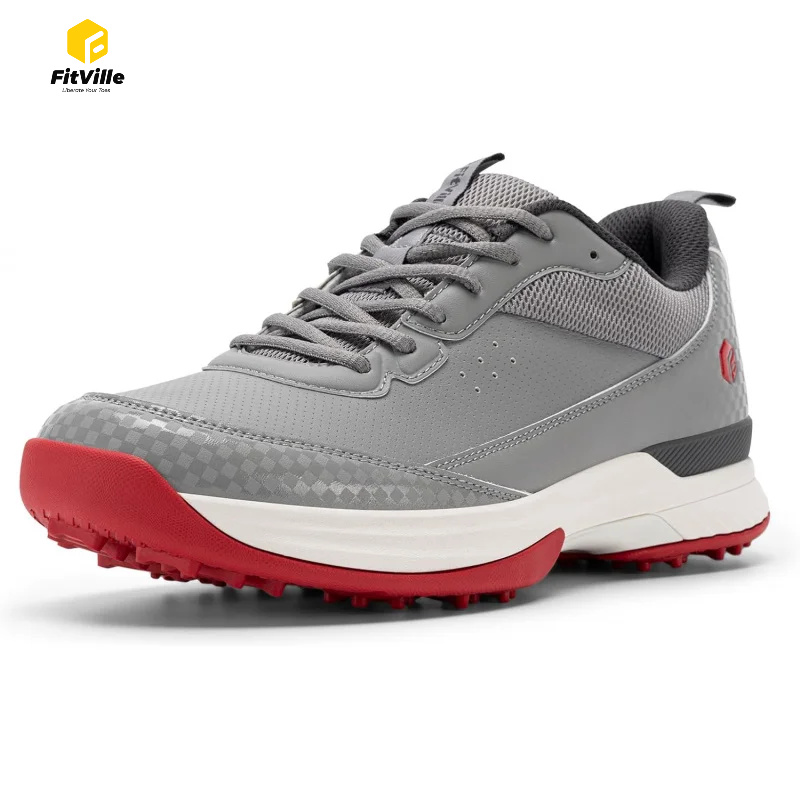 FitVille Wide Golf Shoes Men P - Men'S Shoes Water Resistant 评论和价格