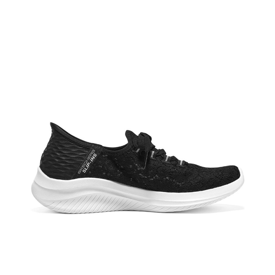 Skechers Slip Ins Walking Shoe - Men'S Shoes Black And White 评论和价格