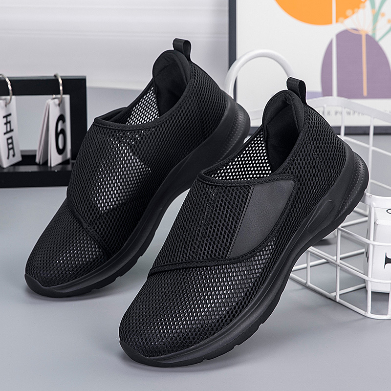 YUYIN Men's Summer Breathable  - Men Shoes Velcro 评论和价格