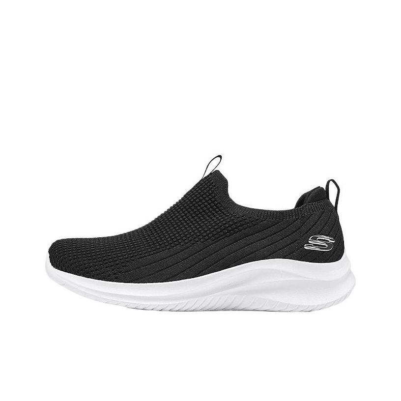 Skechers Sport Abrasion Resist - Men'S Shoes Black And White 评论和价格