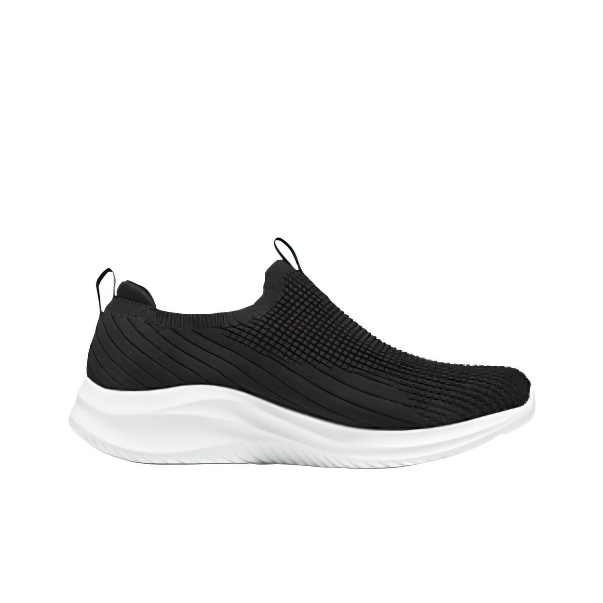 Skechers Sport Abrasion Resist - Men'S Shoes Black And White 评论和价格