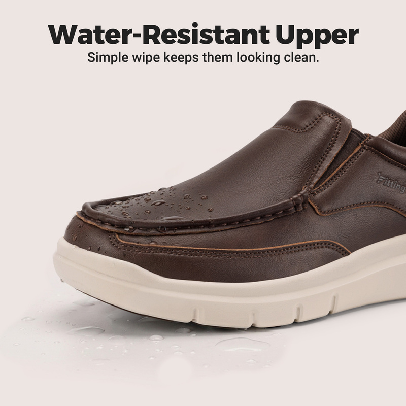 Fittington Men'S Slip‑On Dress - Men'S Shoes Water Resistant 评论和价格