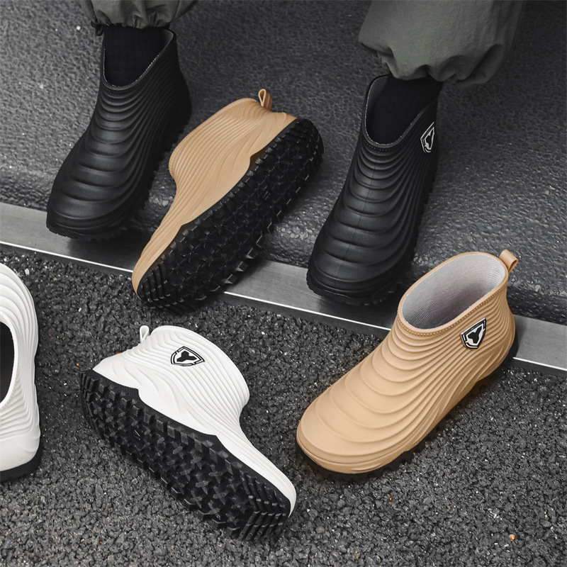 Men's Rain Shoes Fashion Water - Men'S Shoes Water Resistant 评论和价格
