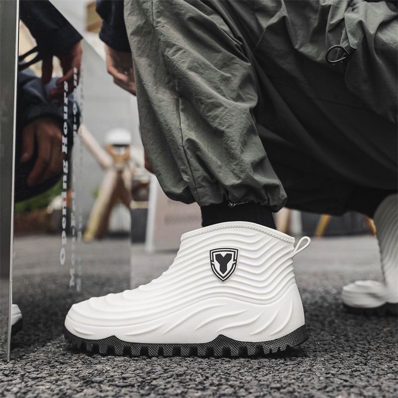 Men's Rain Shoes Fashion Water - Men'S Shoes Water Resistant 评论和价格