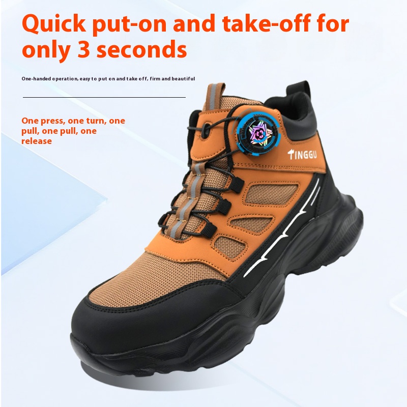 New Men's Lightweight Safety S - Men'S Shoes Water Resistant 评论和价格