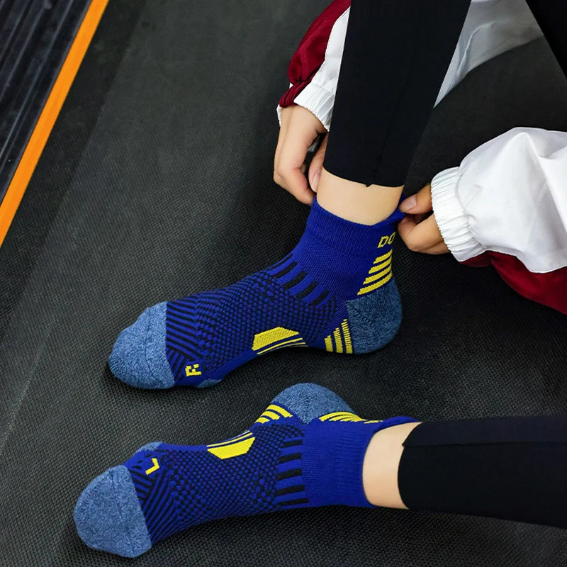3 Pairs Marathon Running Socks - Sport Slide Men 评论和价格
