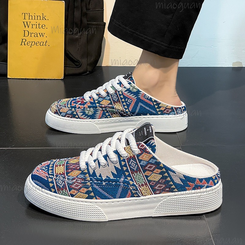 Fashion Men's Canvas Shoes Spr - Sport Slide Men 评论和价格