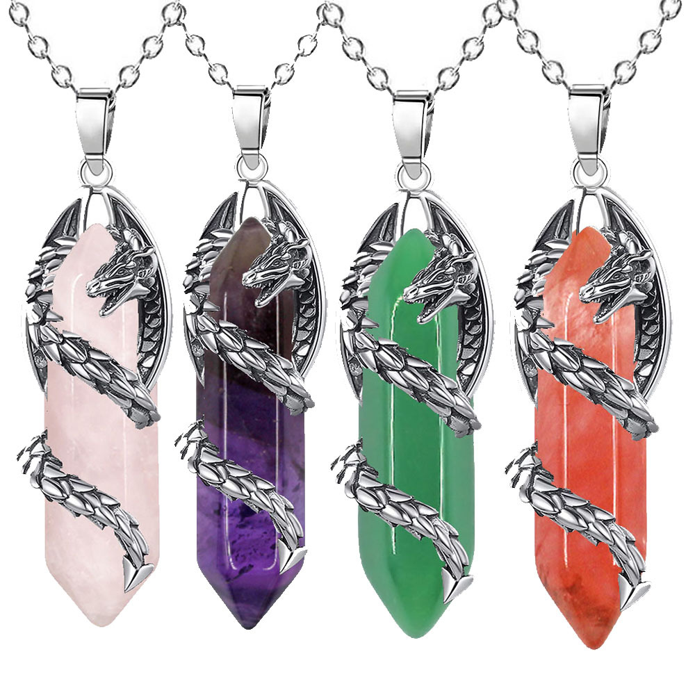 Vintage Dragon Wrapped Crystal - Sport Slide Men 评论和价格