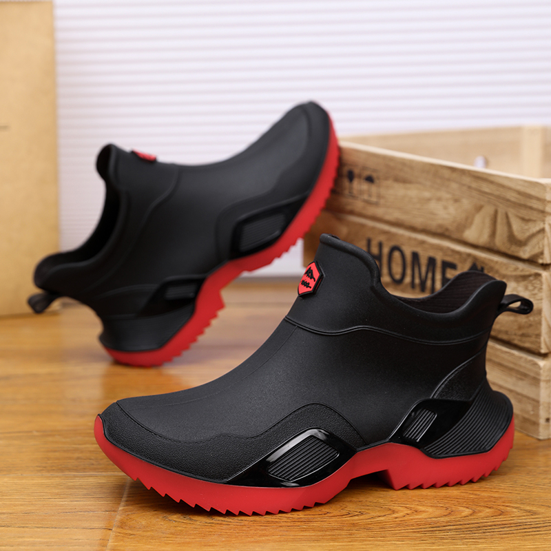 Rain Shoes for Men Waterproof, - Men'S Shoes Water Resistant 评论和价格