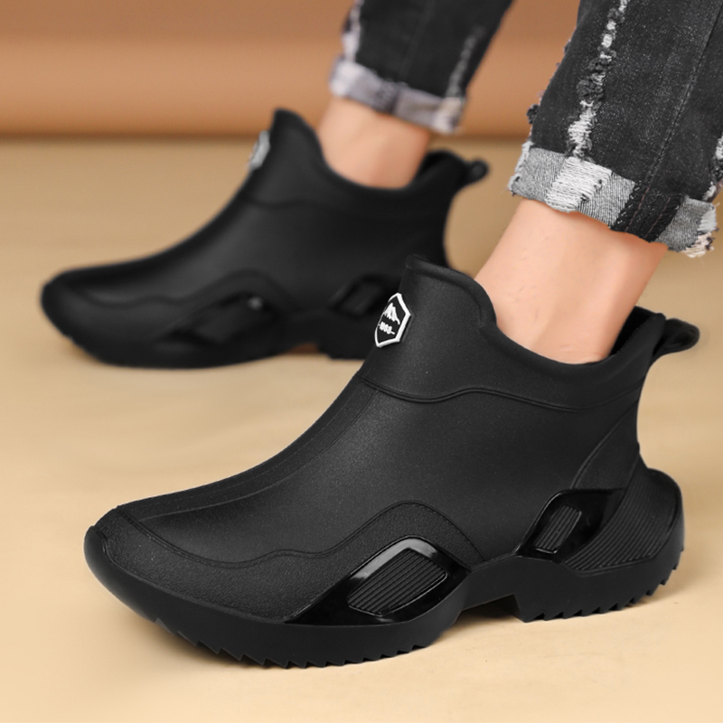 Rain Shoes for Men Waterproof, - Men'S Shoes Water Resistant 评论和价格