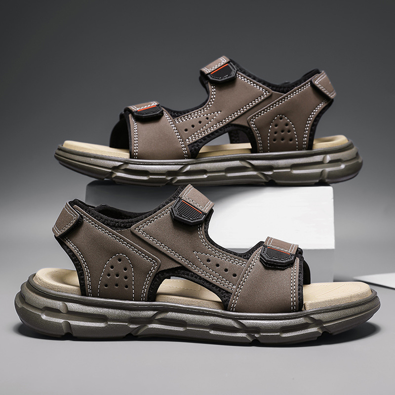 Men's summer outdoor sandals,  - Men Shoes Velcro 评论和价格