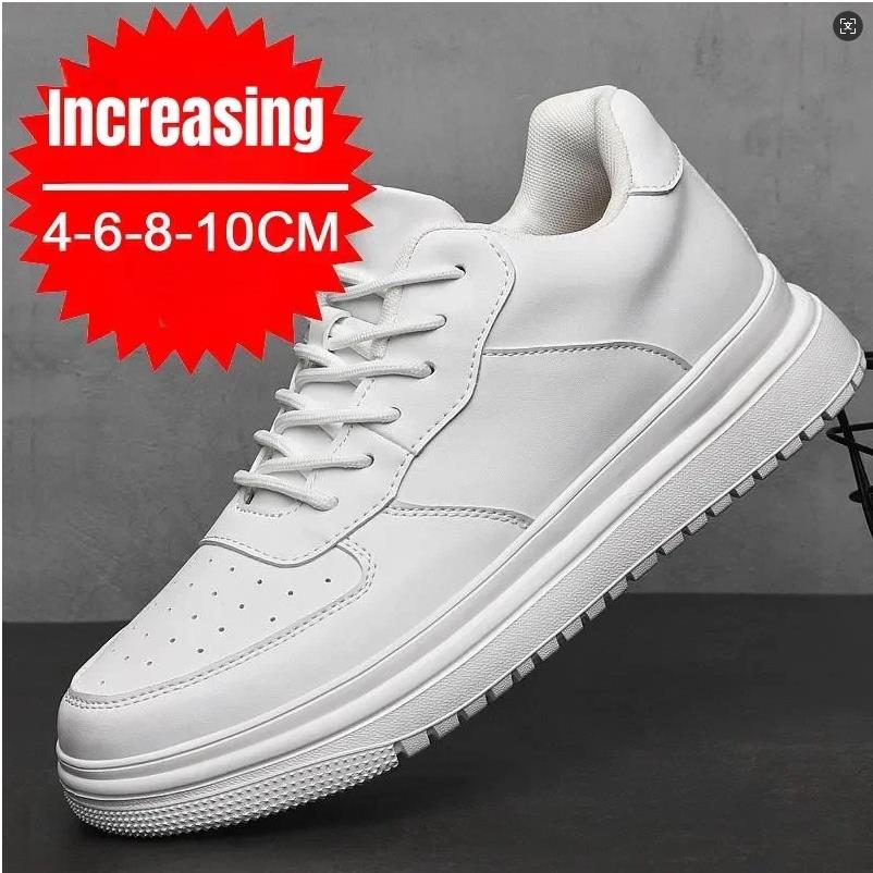 Sneakers Man Elevator Shoes He - Men Shoes White Colour 评论和价格