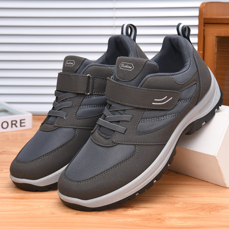 New Men's Spring Casual Sports - Men Shoes Velcro 评论和价格